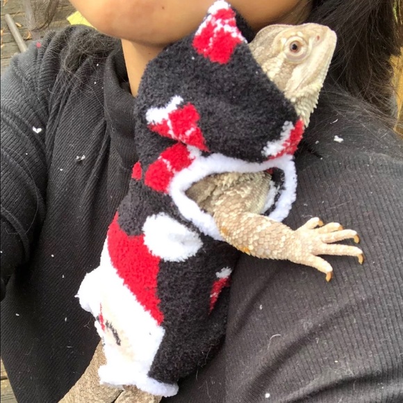 BEARDED SOFT FLEECE SLEEVELESS BODY HOODED SHIRT - Picture 7 of 7